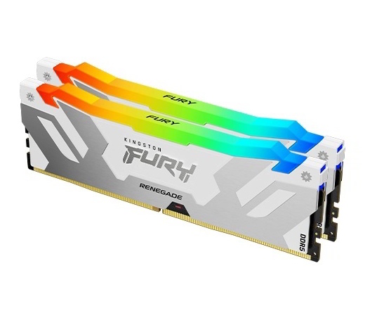 KINGSTON Fury Renegade RGB DDR5 6000MHz CL32 64GB Kit2 White