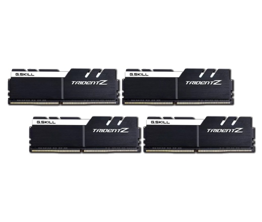 G.SKILL Trident Z DDR4 4000MHz CL18 32GB Kit4 (4x8GB) Intel XMP Black/White