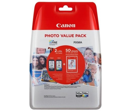 Patron Canon PG-545XL/CL546XL PHOTO VALUE BL with security