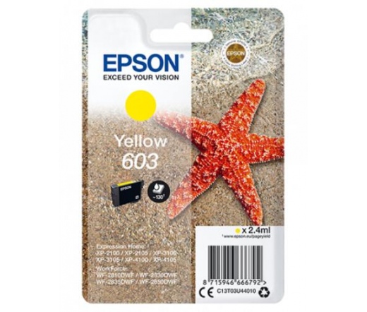 Patron Epson 603 T03U4 Yellow