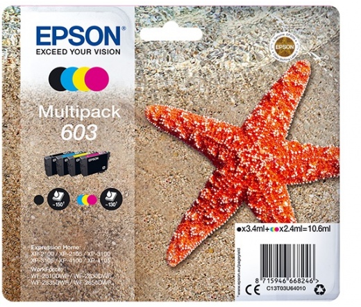 Patron Epson 603 T03U6 Multipack 150