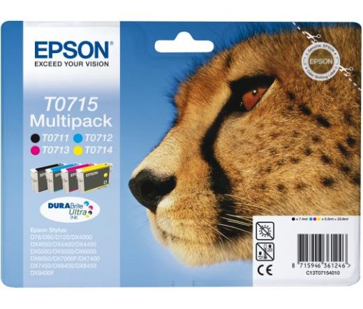 Patron Epson T0715 Multipack C/M/Y 8ml (C13T07154010)