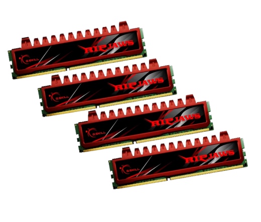 G.SKILL Ripjaws DDR3 1600MHz CL9 16GB Kit4 (4x4GB) Intel XMP Red