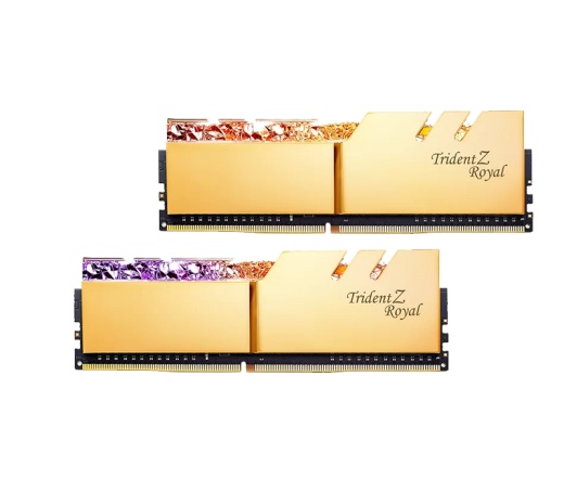 G.SKILL Trident Z Royal DDR4 2666MHz CL18 64GB Kit2 (2x32GB) Intel XMP Gold