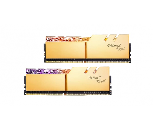 G.SKILL Trident Z Royal DDR4 3200MHz CL16 64GB Kit2 (2x32GB) Intel XMP Gold