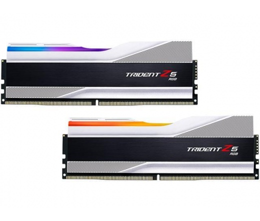 G.SKILL Trident Z5 RGB DDR5 5600MHz CL28 64GB Kit2 (2x32GB) Intel XMP Silver