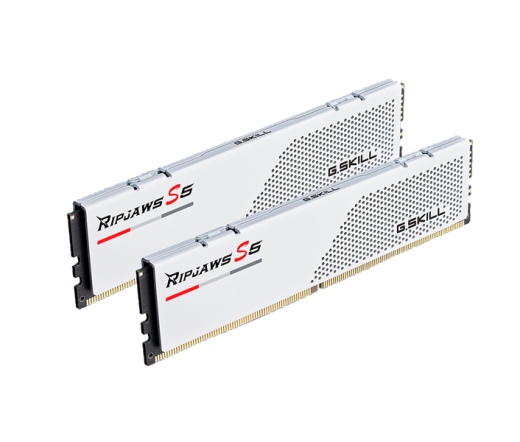 G.SKILL Ripjaws S5 DDR5 5600MHz CL30 32GB Kit2 (2x16GB) Intel XMP White