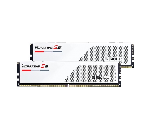 G.SKILL Ripjaws S5 DDR5 5600MHz CL30 64GB Kit2 (2x32GB) Intel XMP White