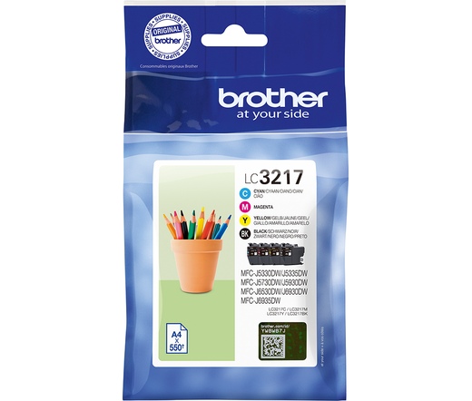 Patron Brother LC-3217VAL (C, M, Y, B, Value pack)