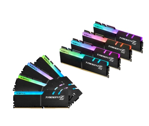 G.SKILL Trident Z RGB DDR4 4000MHz CL18 64GB Kit8 (8x8GB) Intel XMP