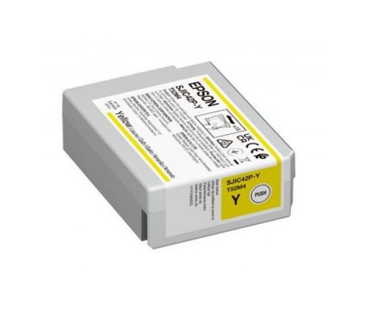 EPSON Ink cartridge for ColorWorks C4000e SJIC42P-Y Yellow