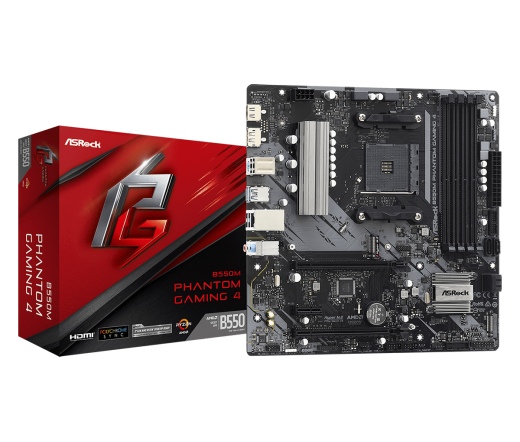 MBO Asrock B550M Phantom Gaming 4