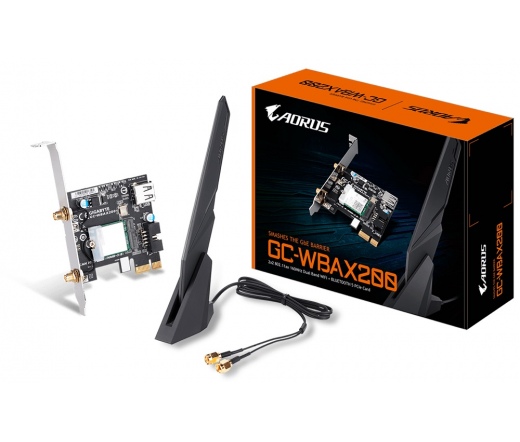 GIGABYTE Wireless Adapter PCI-Express Dual Band AX2400, GC-WBAX200