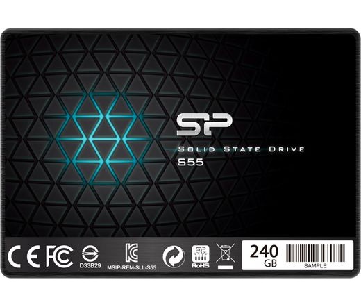 SSD SATA 2,5" SILICON POWER 240GB Slim S55 7mm