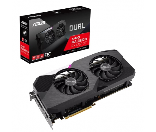 ASUS Dual Radeon RX 6750 XT OC Edition 12GB GDDR6