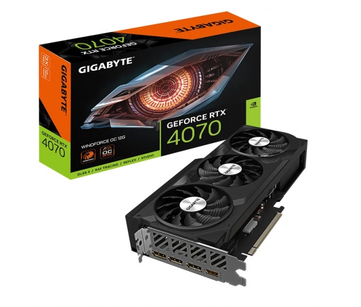 GIGABYTE GeForce RTX 4070 Windforce OC 12G