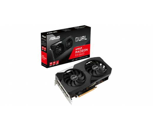 ASUS Dual Radeon RX 6600 V2 8GB GDDR6