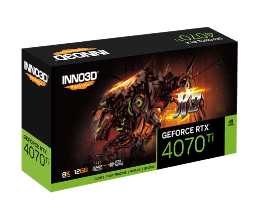 INNO3D GeForce RTX 4070 Ti X3 12GB GDDR6X