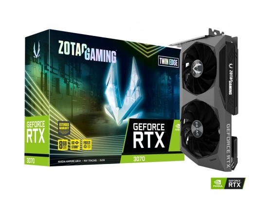 ZOTAC Gaming GeForce RTX 3070 Twin Edge LHR 8GB GDDR6