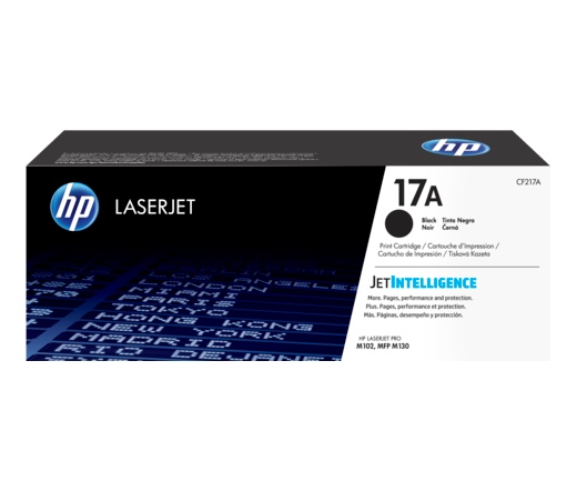 Toner HP No17A Fekete (1,6k, CF217A)