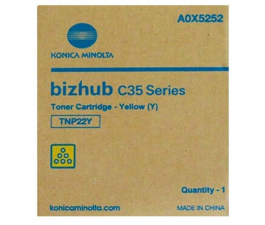 Toner Konica Minolta TNP22Y Yellow