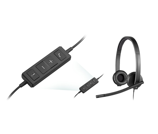 LOGITECH H570E stereo Headset