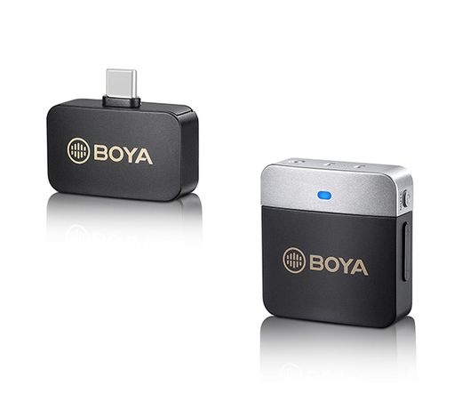 BOYA BY-M1V3 2.4GHz Univerzális vezetéknélküli szett (USB-C | 1+1)