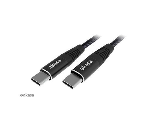 AKASA USB-C > USB-C 100W PD töltőkábel