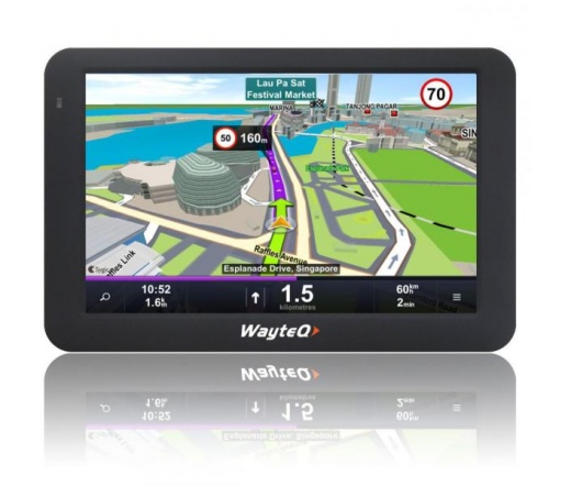 GPS WayteQ x995 MAX 7" GPS navigáció + Sygic Full EU