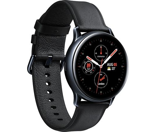 Samsung SM-R830S Black Galaxy Watch Active 2 (40mm, Rozsdamentes acél)