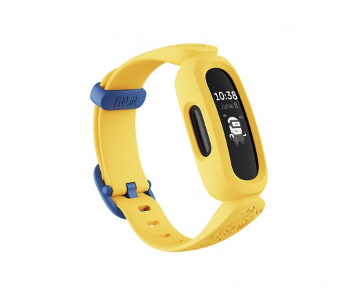 Fitbit Ace 3 Kids Activity Tracker - Black/Minions yellow