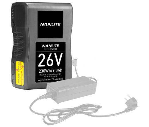 NANLITE BT-V-26V230 V-Mount Akku 26V 230Wh