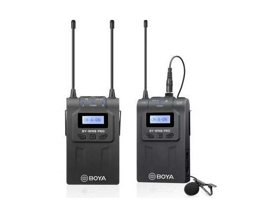 BOYA BY-WM8 Pro-K1 UHF vezetéknélküli szett (1+1)