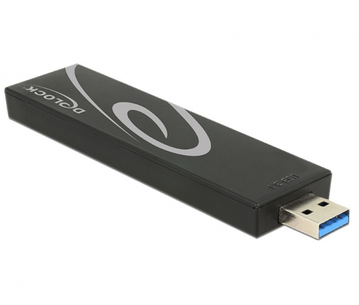 DELOCK Külső ház USB3.0 3.1 Gen 2 Type-A to M.2 Key b 80 mm-ig (42593)