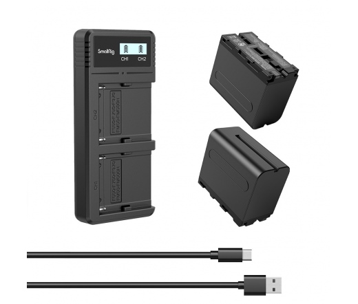 SmallRig NP-F970 Battery and Charger Kit 3823