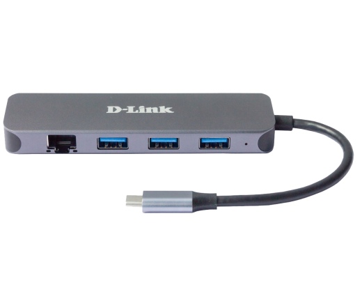 D-LINK USB-C Mini Docking Station 3xUSB3.0 USB-C/PD3.0 GbE