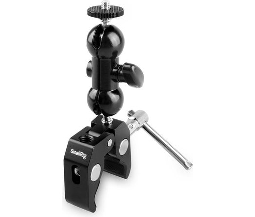 SMALLRIG Multi-function Double BallHead with Clamp & 1/4" Screw 1138