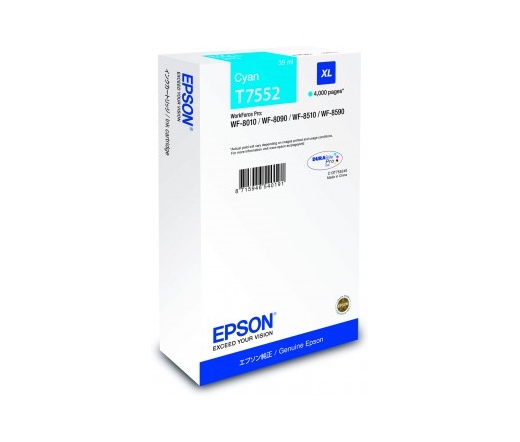 Patron Epson T7552 XL Cyan