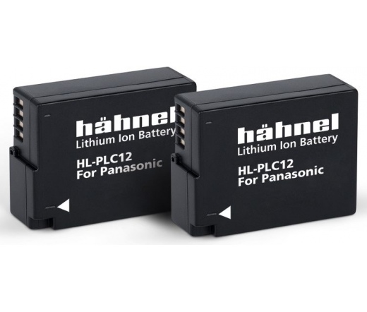 HAHNEL HL-PLC12 TWIN PACK akkumulátor szett (Panasonic DMW-BLC12 1000 mAh)