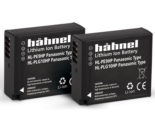 HAHNEL HL-PLG10HP TWIN PACK akkumulátor szett (Panasonic DMW-BLG10EHP 1000 mAh)