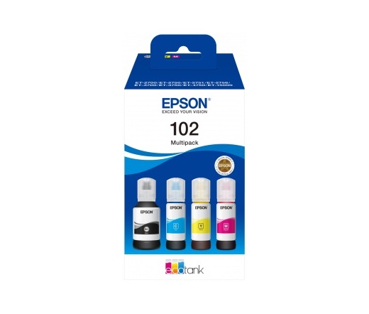 Patron Epson EcoTank 102 4-color Multipack