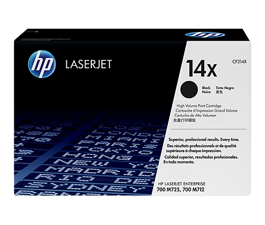 Toner HP No14X Black (CF214X)