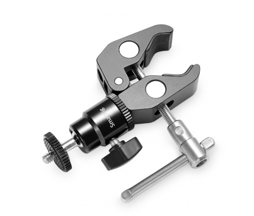 SMALLRIG Clamp Mount V1 w/ Ball Head Mount and CoolClamp 1124