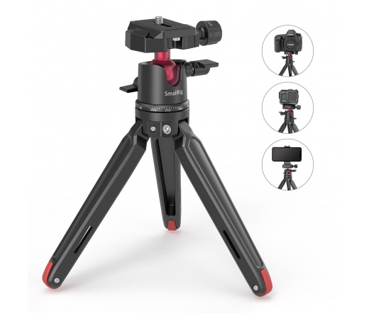 SMALLRIG Tabletop Mini Tripod with Panoramic Ball Head BUT2664