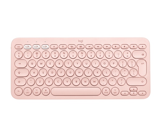 LOGITECH K380 többeszközös Bluetooth billentyűzet Mac-hez - rózsaszín - US INTL