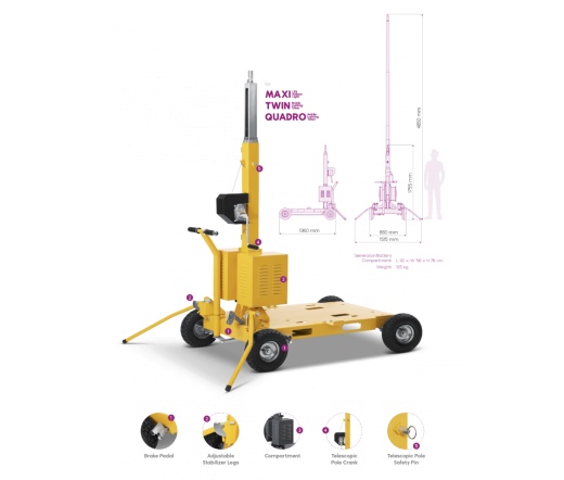 Yuang Light Trolley Maxi