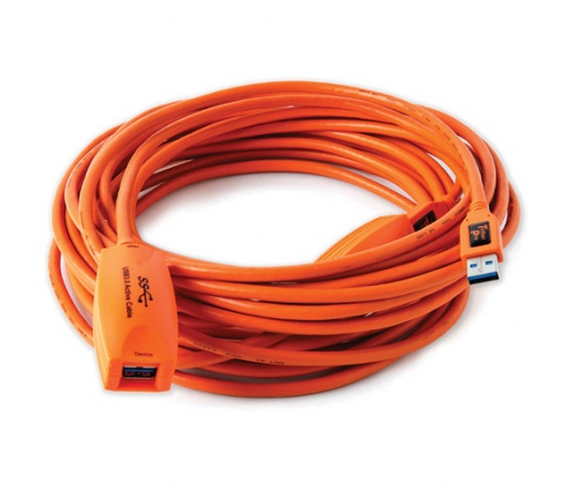 TETHER TOOLS TetherPro USB 3.0 Active Extension, 16, Hi-Visibility ORG