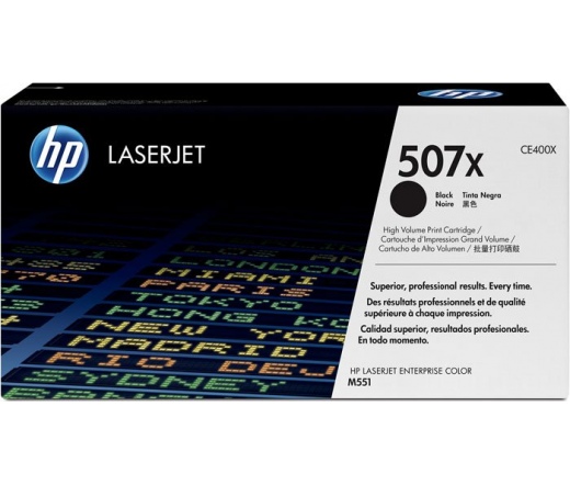 Toner HP No507X Black (CE400X)