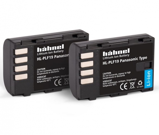 HAHNEL HL-PLF19 TWIN PACK akkumulátor szett (Panasonic DMW-BLF19 1970 mAh)