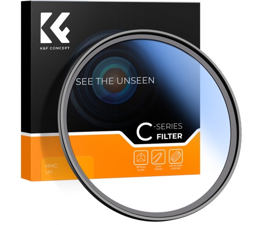 K&F Concept Classic Series multicoated UV szűrő, 37 mm